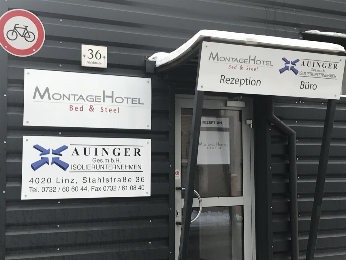 Montagehotel Bed & Steel Linz Eksteriør bilde